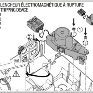 Kit déclencheur électromagnétique à rupture CCF ISONE 2.1 PM 11043281